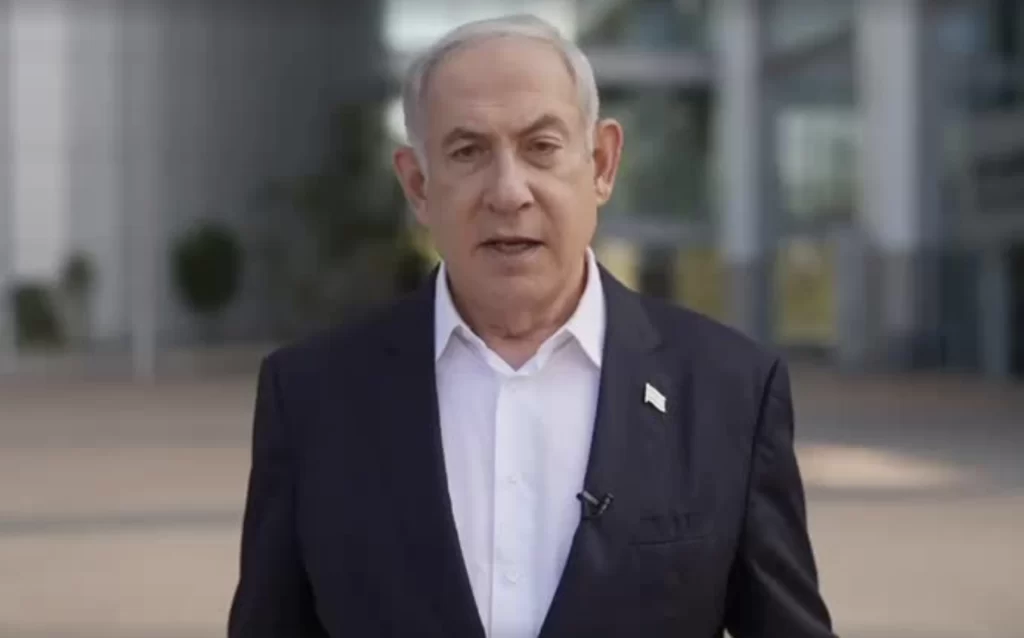 El primer ministro israelí, Benjamín Netanyahu, confirmó el estado de guerra.